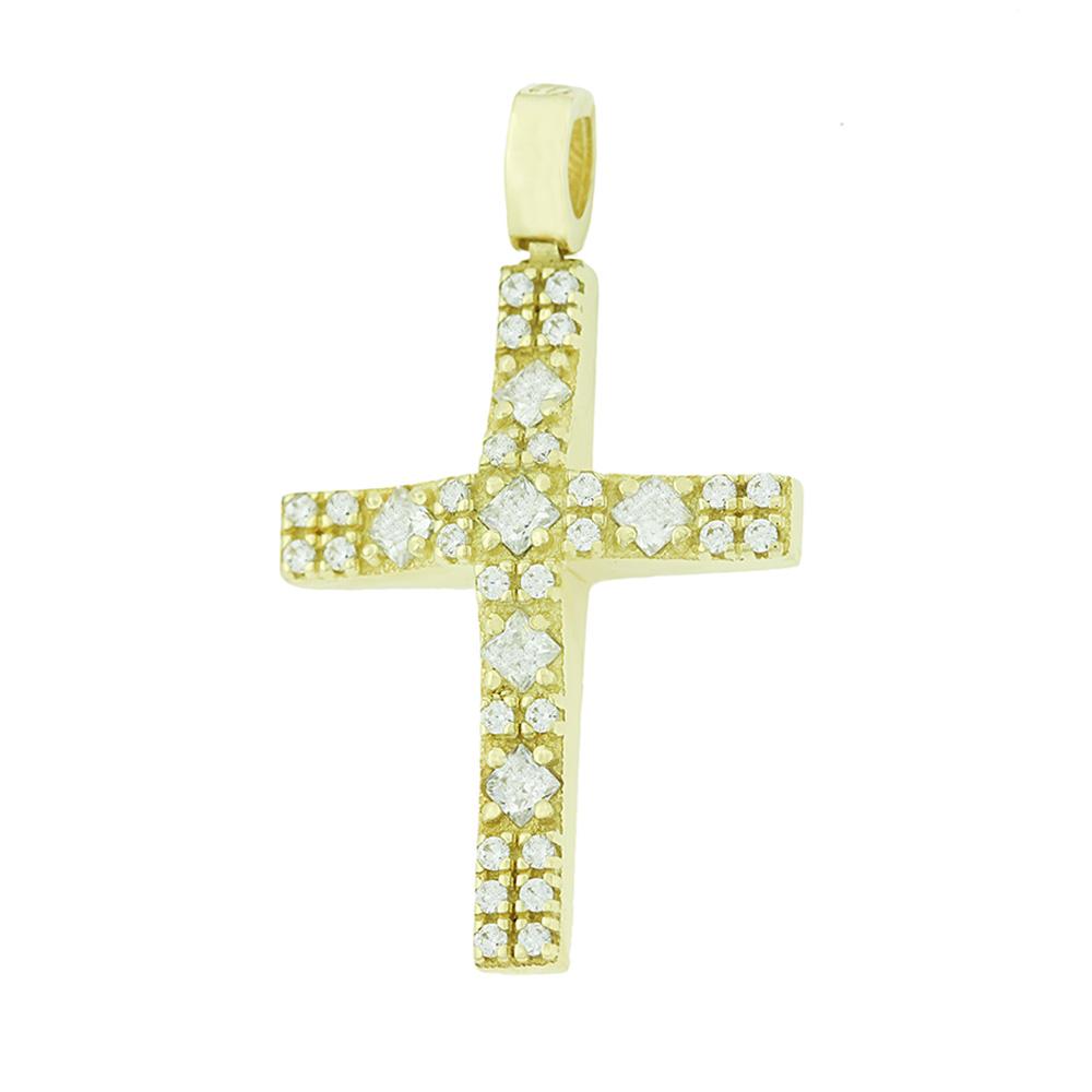 CROSS Women's SENZIO Collection K14 Yellow Gold with Zircon Stones 5KR.959CR