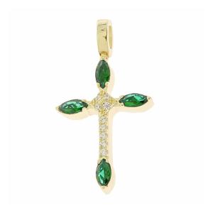 CROSS Women's SENZIO Collection K14 Yellow Gold with Zircon Stones 5KR.10581CR - 55306