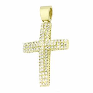 CROSS Women from Yellow Gold 14K with Zircon 5KR.11CR - 20719