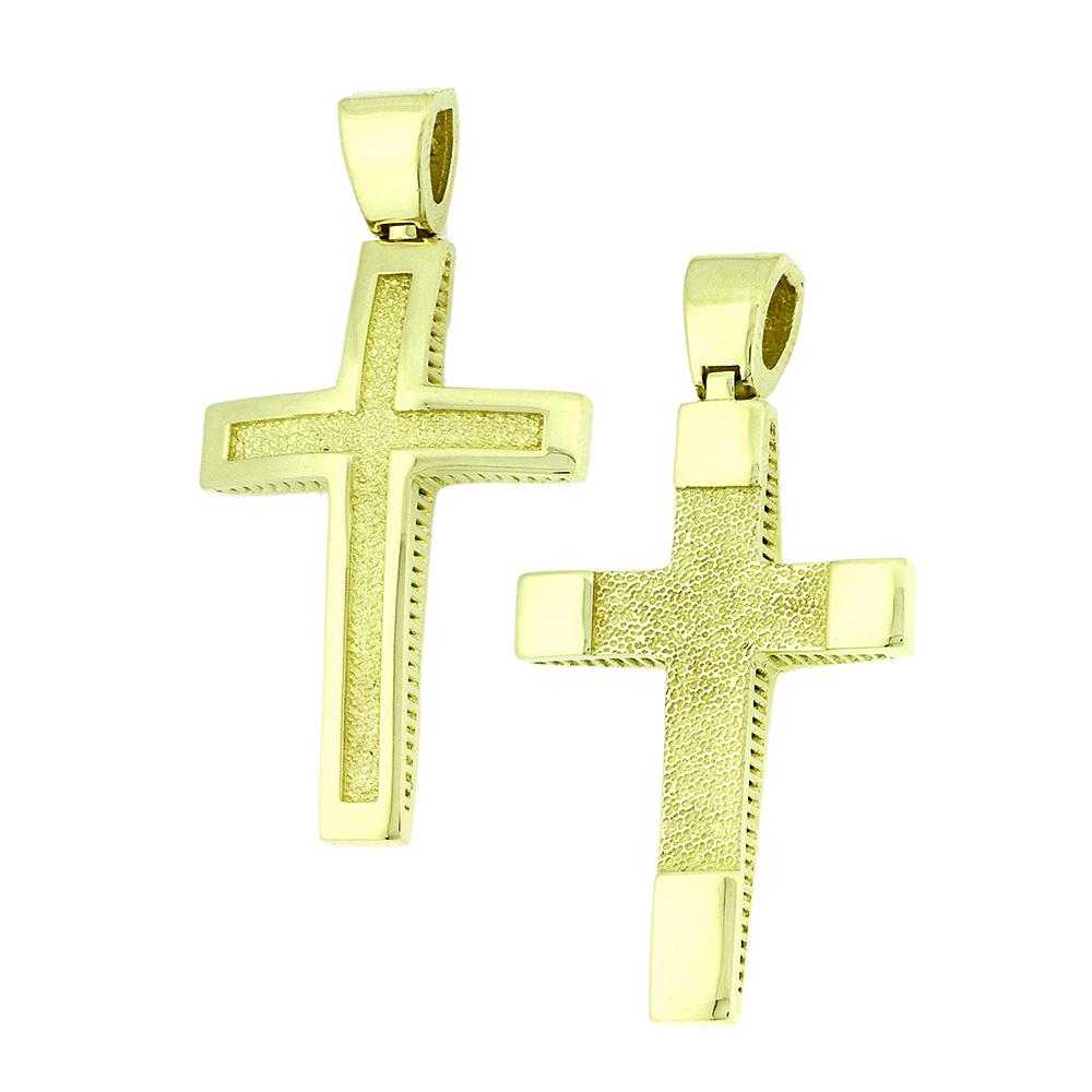 CROSS Men's Double Sided SENZIO Collection K14 from Yellow Gold 5KR.18CR