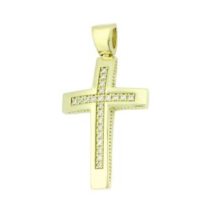 CROSS Women from Yellow Gold 14K with Zircon 5KR.19CR - 14575