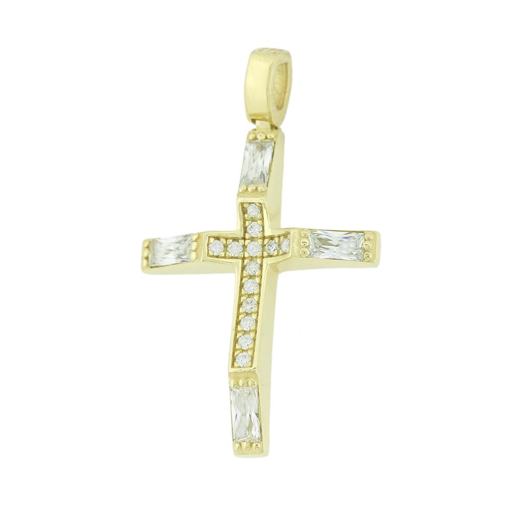 CROSS Women's SENZIO Collection K14 Yellow Gold with Zircon Stones 5KR.975CR