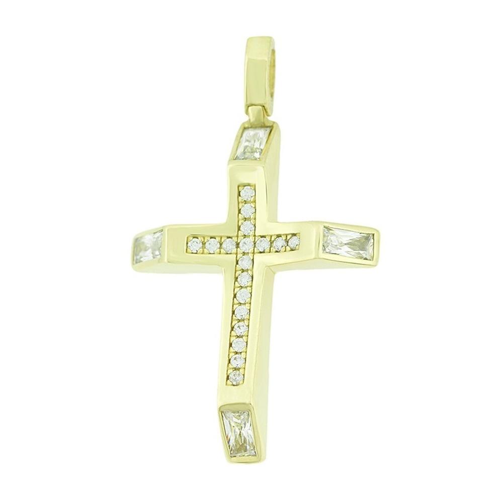 CROSS Women's SENZIO Collection K14 Yellow Gold with Zircon Stones 5KR.994CR