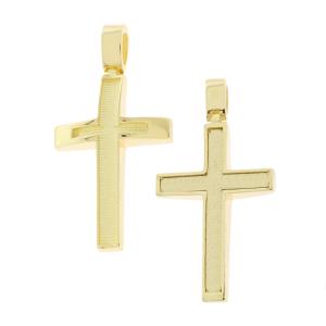 CROSS for Men Double Sided SENZIO Collection K14 Yellow Gold 5KR.D482CR - 55319