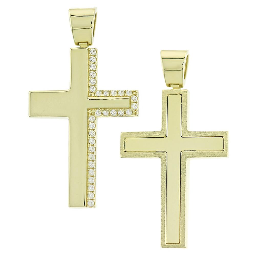 CROSS Women from Yellow Gold K14 with Zircon 5KR.D61CR