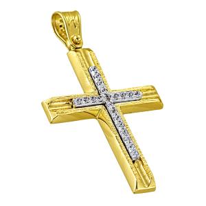 CROSS Women's SENZIO Collection K14 Yellow and White Gold with Zircon Stones 5LAV.CR9340 - 57479