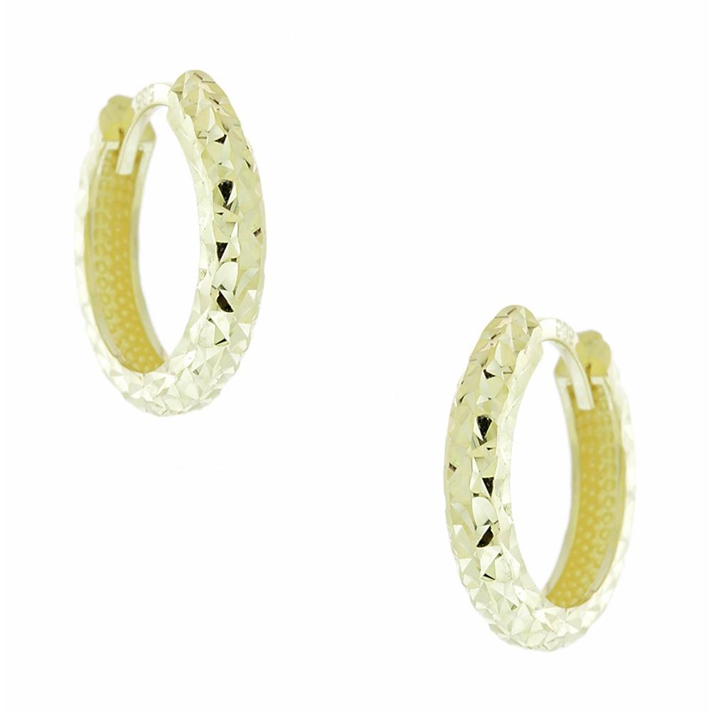 EARRINGS Hoops SENZIO Collection K14 Yellow Gold 5MAK.4744OR