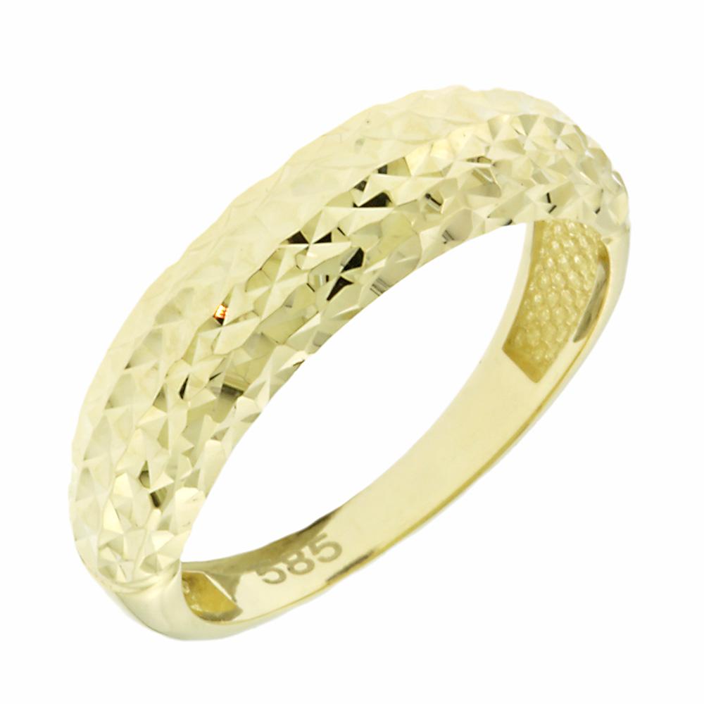RING SENZIO Collection K14 Yellow Gold 5MAK.84303R