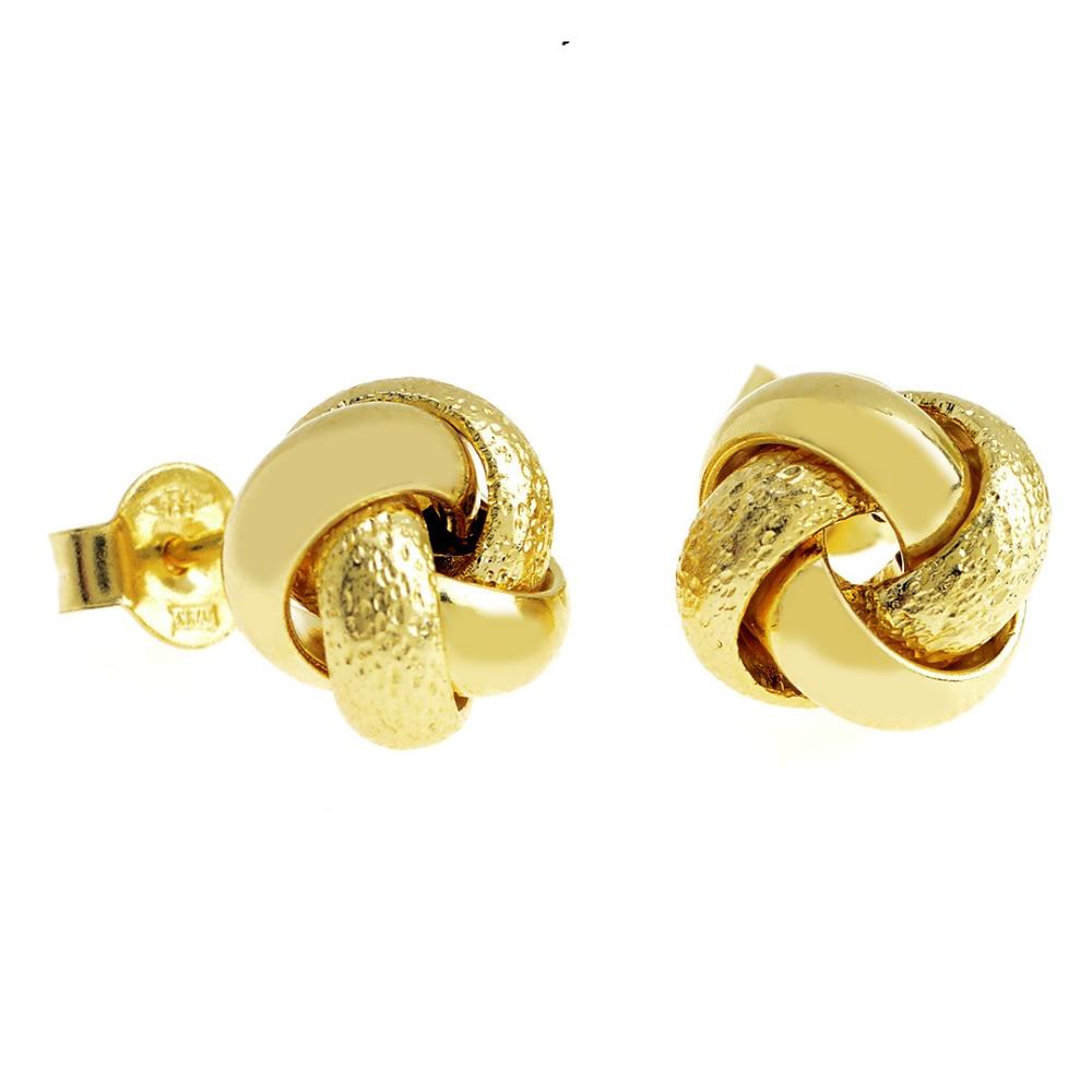 EARRINGS SENZIO Collection K14 Yellow Gold 5MAN.001OR