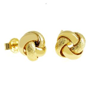 EARRINGS SENZIO Collection K14 Yellow Gold 5MAN.001OR - 50763