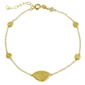 BRACELET SENZIO Collection K14 Yellow Gold 5MAN.0059B - 50759