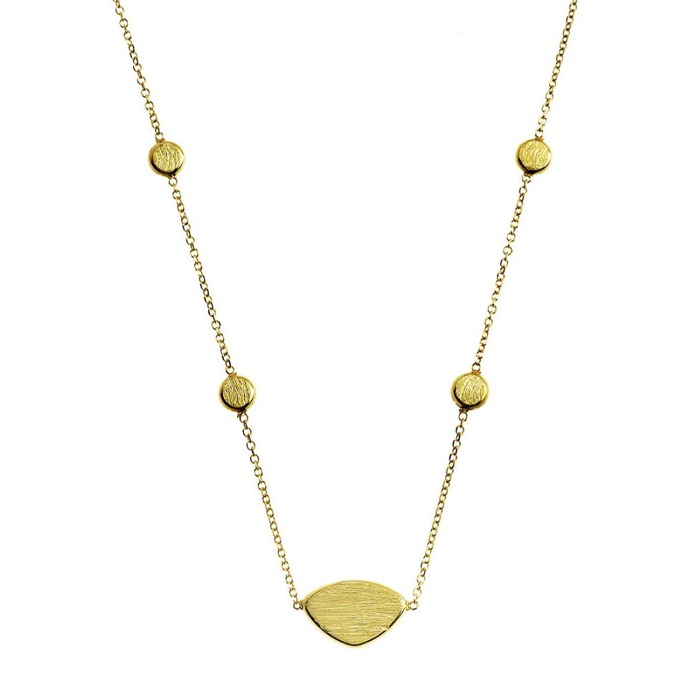 NECKLACE SENZIO Collection Yellow Gold K14 5MAN.0059C