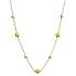 NECKLACE SENZIO Collection Yellow Gold K14 with Pearls 5MAN.0061C - 0