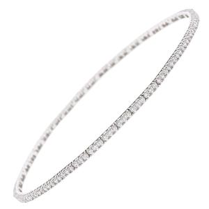 BRACELET Riviera SENZIO Collection White Gold K14 with Zircon Stones 5NI.1003BB - 61038