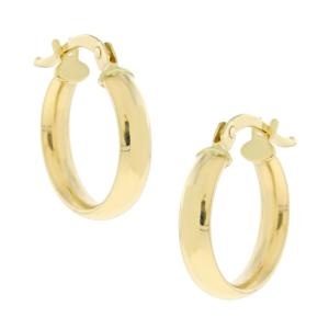 EARRINGS Hoops SENZIO Collection K14 Yellow Gold 5PAR.329OR - 43807
