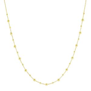 NECKLACE SENZIO Collection Yellow Gold K14 5QU.18303C - 53025