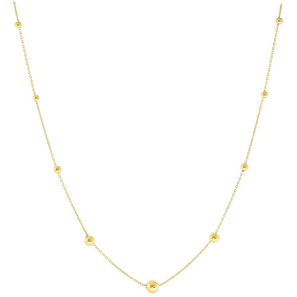 NECKLACE SENZIO Collection Yellow Gold K14 5QU.18314C