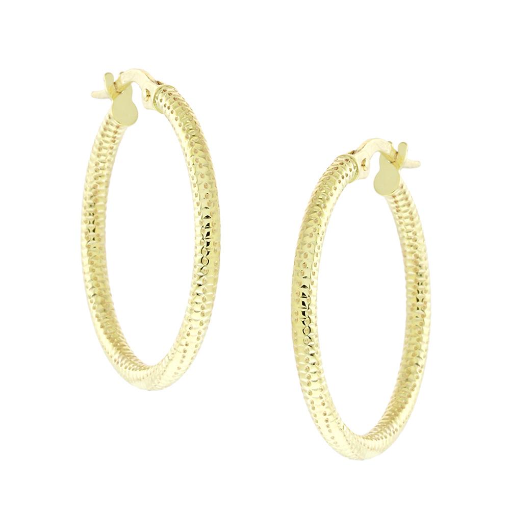 EARRINGS Rings in K14 Yellow Gold 5QU.302020OR