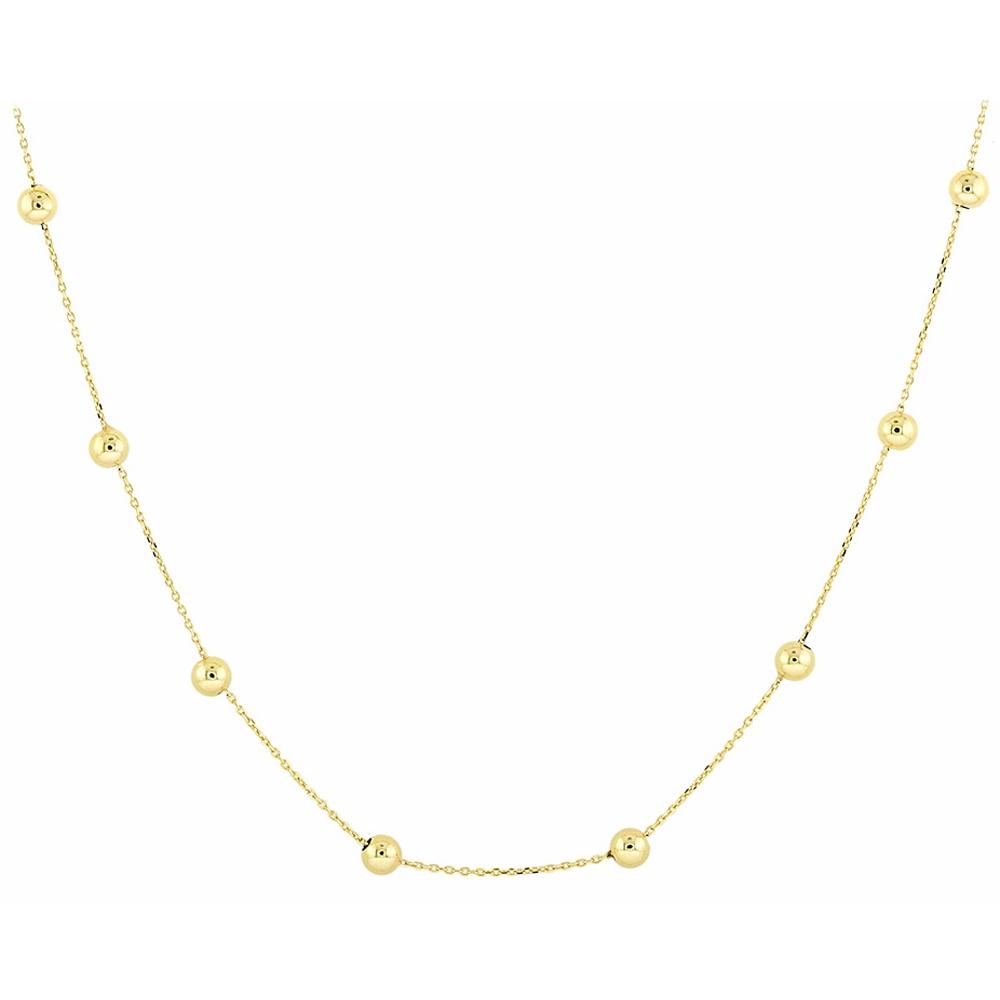 NECKLACE SENZIO Collection Yellow Gold K14 5QU.46010C