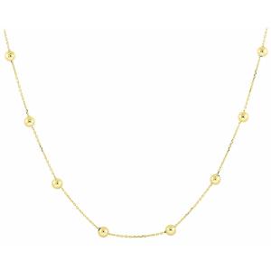 NECKLACE SENZIO Collection Yellow Gold K14 5QU.46010C - 50647