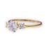 RING Full Stones SENZIO Yellow Gold K14 with Zircon Stones 5RAZ.012R.W - 2