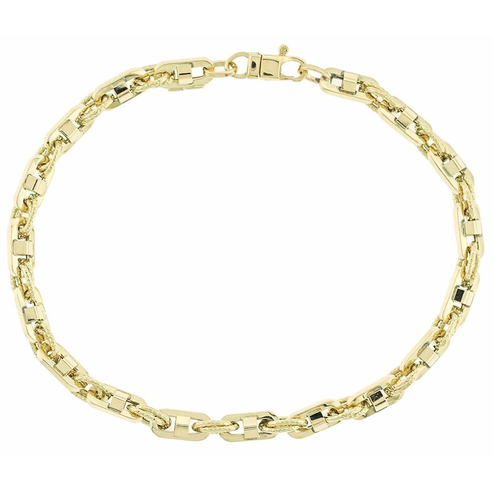 BRACELET Men's SENZIO Collection in K14 Yellow Gold 5RES.01.568471B