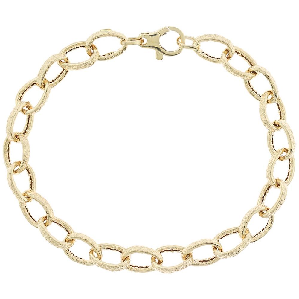 BRACELET SENZIO Collection K14 Yellow Gold 5RES.8058B