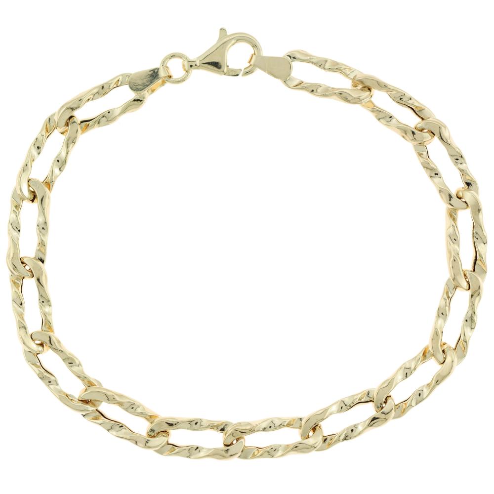 BRACELET Chain SENZIO Collection K14 Yellow Gold 5RES.584683B