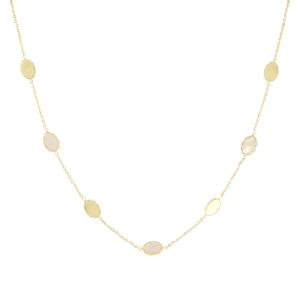 ΚΟΛΙΕ SENZIO Collection Κίτρινο Χρυσό Κ14 με Φίλντισι 5RG.7975C - 58985