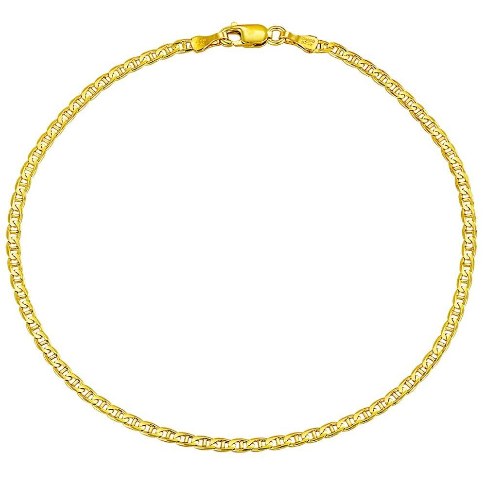 ΑΛΥΣΙΔΑ Χεριού Θήτα SENZIO Collection Κ14 Κίτρινο Χρυσό 5THG-060K.BR