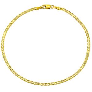 ΑΛΥΣΙΔΑ Χεριού Θήτα SENZIO Collection Κ14 Κίτρινο Χρυσό 5THG-060K.BR - 61921