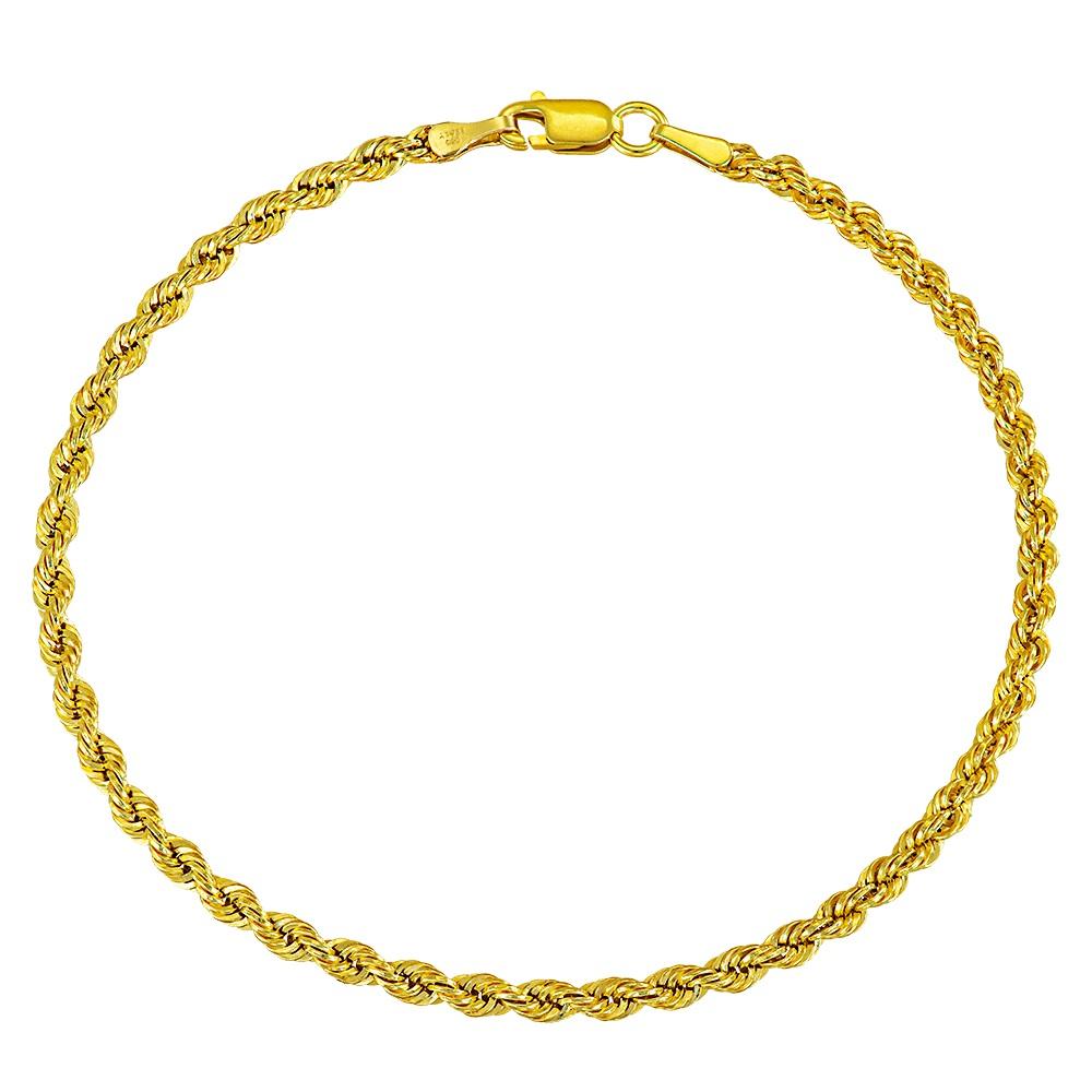 CHAIN for the Hand Twisted Rope #2 SENZIO Collection K14 Yellow Gold 5V-KOR2.BR