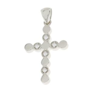 CROSS Women's SENZIO Collection K14 White Gold with Zircon Stones 5XA.270BCR - 56297