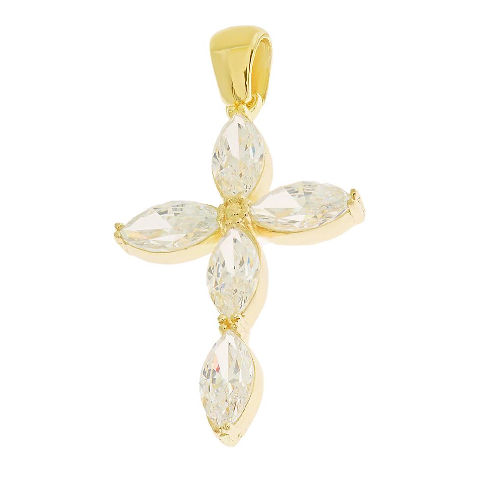 CROSS Women's SENZIO Collection K14 Yellow Gold with Zircon Stones 5XA.291CR