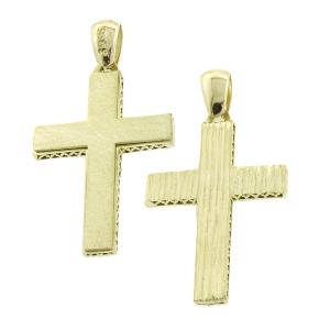 CROSS Men's Double Sided SENZIO Collection K14 Yellow Gold 5XA.A738CR - 14861