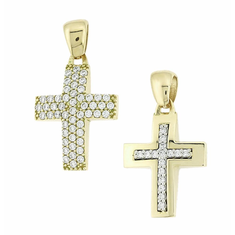 CROSS Women's SENZIO Collection K14 Yellow Gold with Zircon Stones 5XA.B304CR