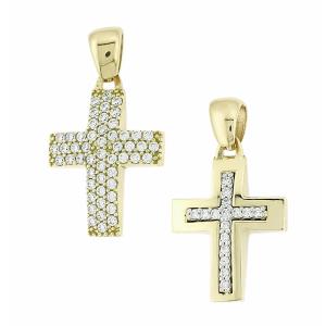 CROSS Women's SENZIO Collection K14 Yellow Gold with Zircon Stones 5XA.B304CR - 48553