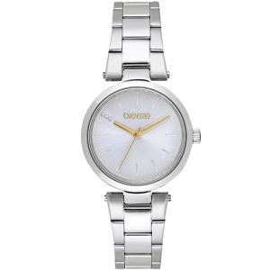 BREEZE Perfect10 Swarovski Silver Dial 32mm Silver Stainless Steel Bracelet 612491.1 - 49292