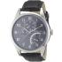 CERRUTI 1881 Multifunction 44mm Silver Stainless Steel Grey Leather Strap CRA048A275H - 0