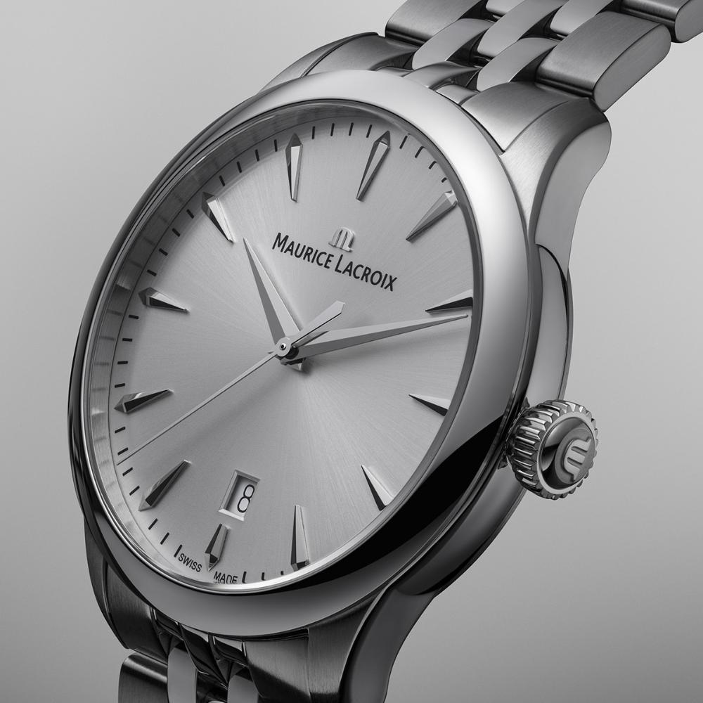 MAURICE LACROIX 1975 Quartz Silver Dial 39mm Silver Stainless Steel Bracelet 751007-SS002-130-1
