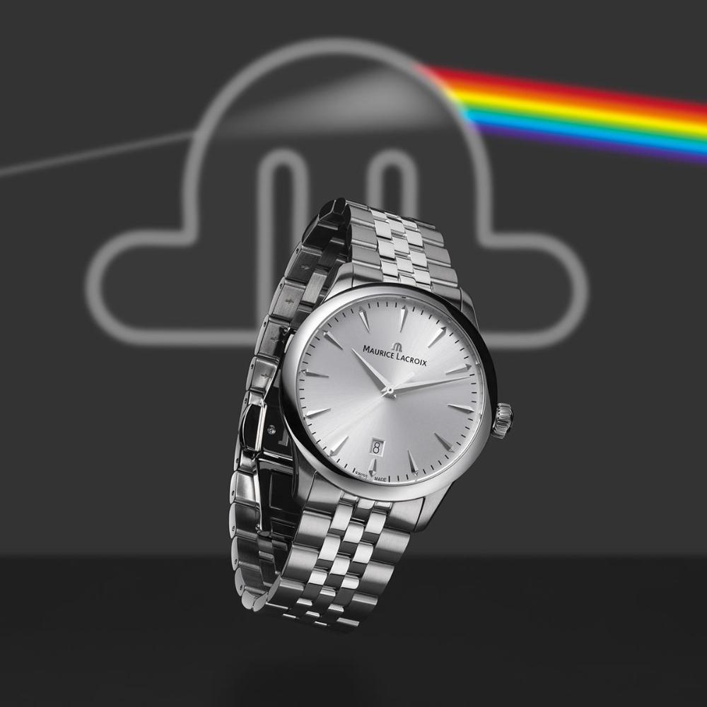 MAURICE LACROIX 1975 Quartz Silver Dial 39mm Silver Stainless Steel Bracelet 751007-SS002-130-1