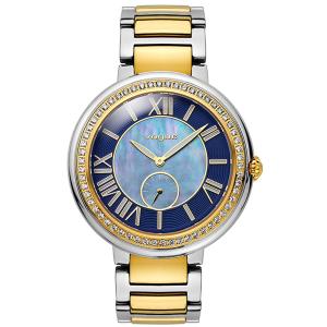 VOGUE Red Carpet Three Hands 43mm Two Tone Silver & Gold Stainless Steel Bracelet 77016.3 - 6711