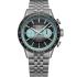 RAYMOND WEIL Freelancer Pop Bi-Compax Chronograph Limited Edition Black - Turquoise Dial 43.5mm Silver Titanium Bracelet 7780-TI-20425 - 0
