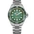 EDOX Neptunian Grande Reserve Diver Green Dial 42mm Silver Stainless Steel Bracelet 80801-3VM-VDN - 0