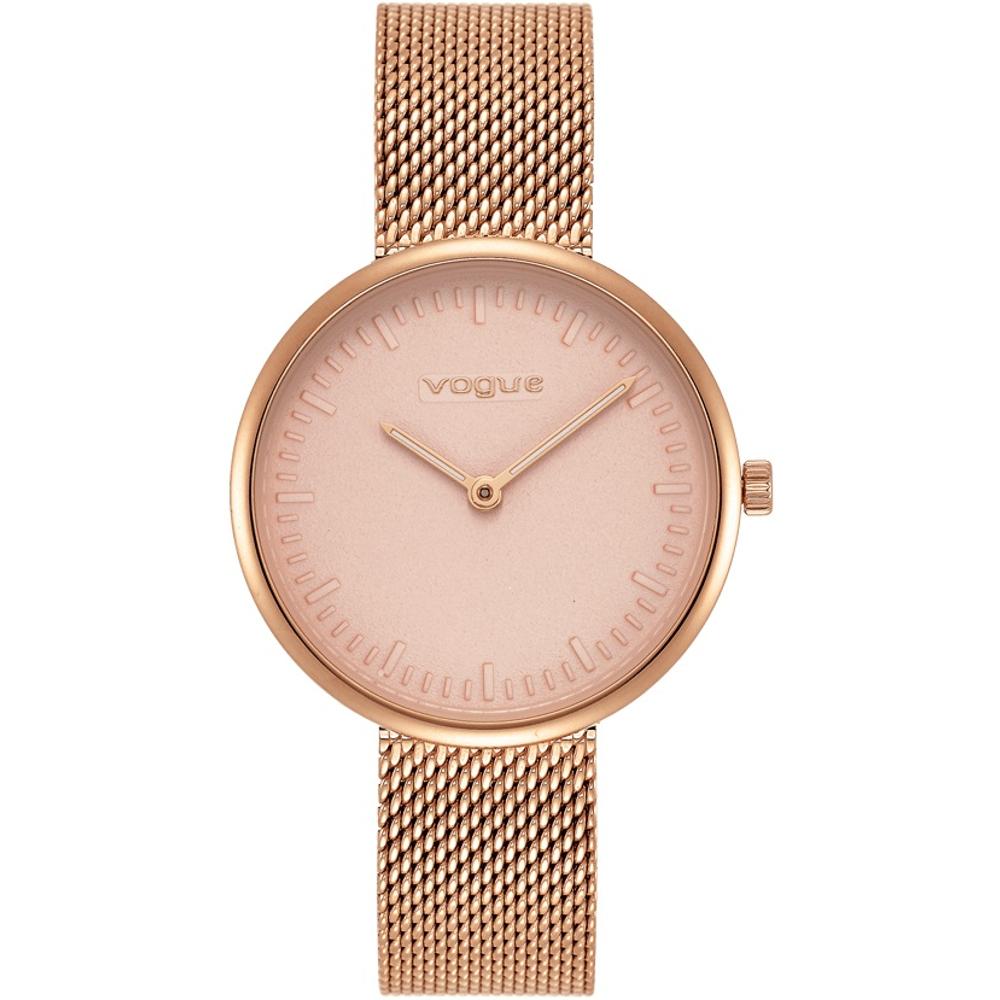 VOGUE Lucky 36mm Rose Gold Stainless Steel Mesh Bracelet 814051