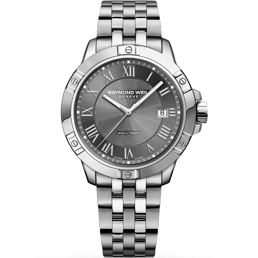 RAYMOND WEIL Tango Grey Dial 41mm Silver Stainless Steel Bracelet 8160-ST-00608