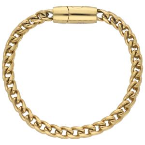 BRACELET Men's LISKA from Gold-Plated Stainless Steel 847BR244-D - 55226