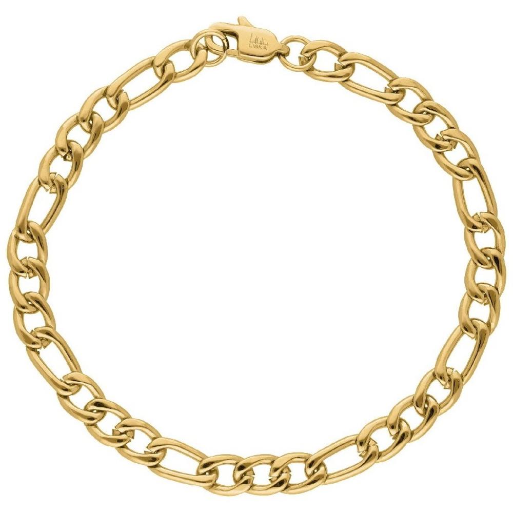 BRACELET Men's LISKA from Gold-Plated Stainless Steel 847CD176BR-D