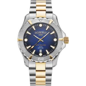 ROAMER Deep Sea 200 43mm Silver & Gold Stainless Steel Bracelet 860833-47-45-70 - 23162