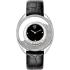 VERSACE Destiny 39mm Silver Stainless Steel Black Leather Strap 86Q99D008S009 - 0